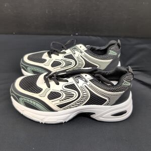 Women's Running Tennis Shoes Sneakers Size 36 Black & White